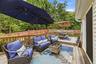 The property offers a welcome sense of space beyond the home's interior.