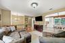 Generous proportions provide flexibility for multiple seating and entertaining arrangements