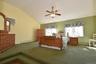 Primary Bedroom with Vaulted Ceiling
