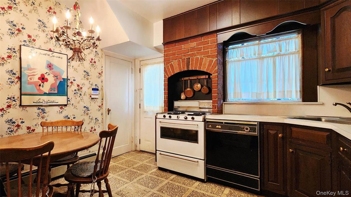 Eat-In Kitchen with Access to Backyard