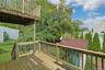 Deck off of Living Room with Stairs to Yard