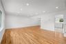 Bright, open-concept living and dining spaces
