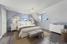 Virtually Staged view of the third bedroom located on the second floor