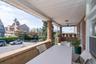 Covered Front Porch large enoughtfor Table and Grill