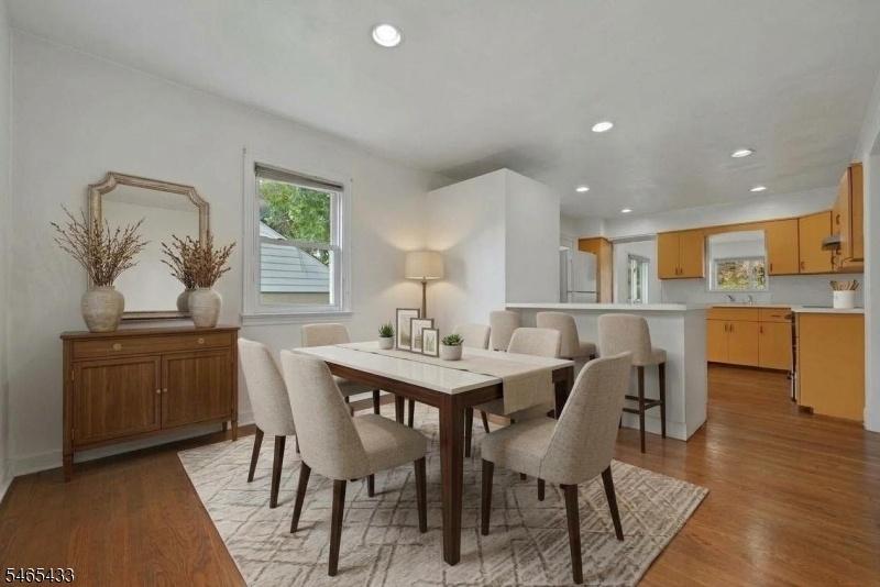 Virtually Staged Dining Room