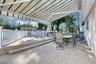 2 tiered Deck with Awning