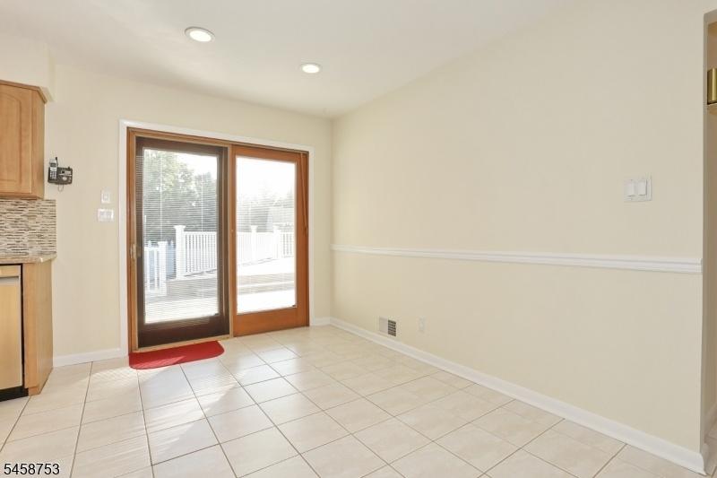 Kitchen with Slider to Deck