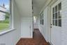 Rear porch (unit 1)