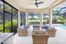 An under-roof expanded seating area