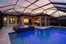 Fiver optic pool lighting with remote control
