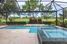 The pool is 30' long