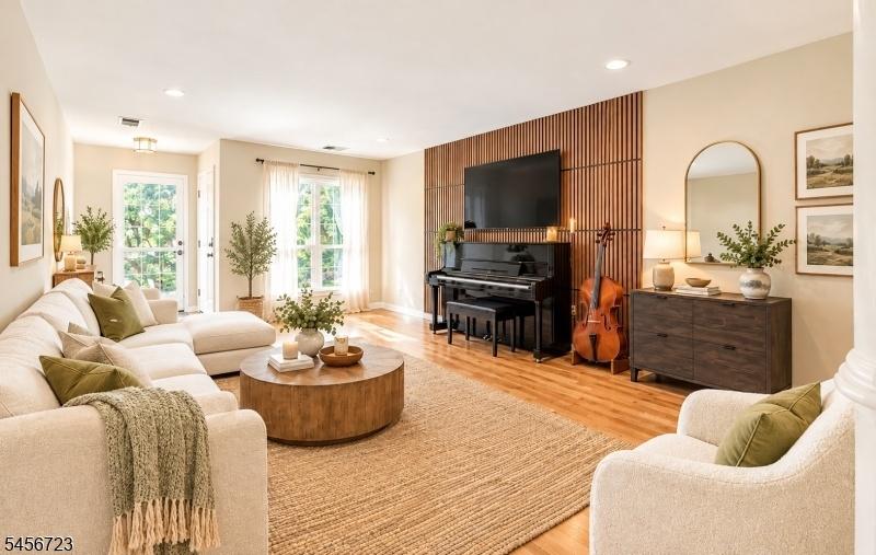 Living Room Virtually Staged