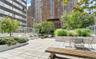 View of patio with a city view