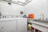 Laundry room located in basement.