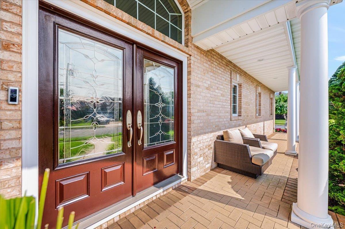 Sundrenched Front Porch