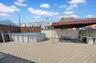 Above ground pool and deck