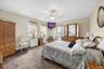 Primary bedroom with views on the Long Island Sound