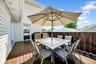 Outside deck