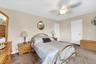Primary bedroom with view of the Long Island Sound