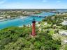 Beautiful Jupiter Lighthouse and Ocean