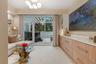 3rd bedroom/Den with pullout sofa and closet & drawers