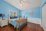 Fourth bedroom at rear of home perfect for inlaw or guest room