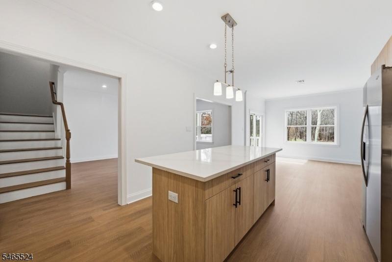 Overview of kitchen area