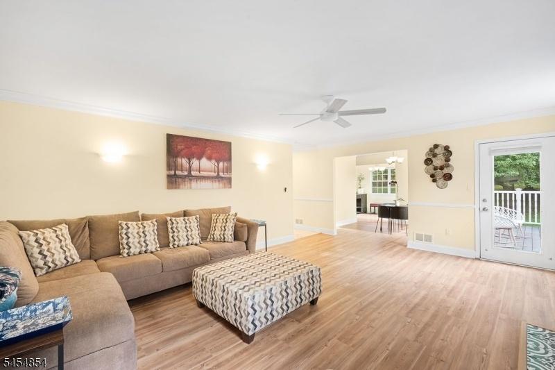 Living Room w/LVP Flooring