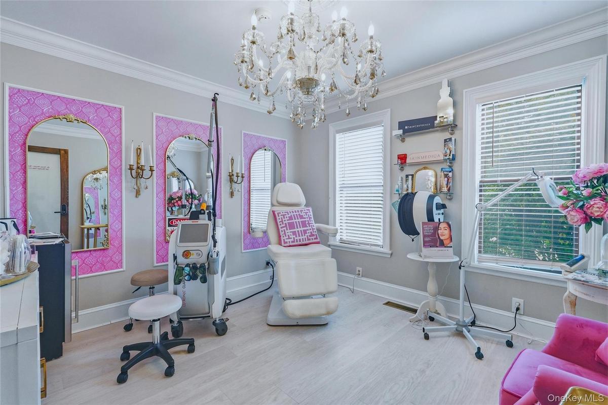 Sophisticated executive workspace
