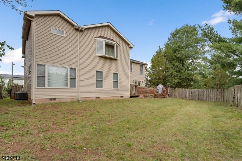 Rear of house