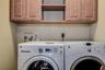 Upstairs laundry room