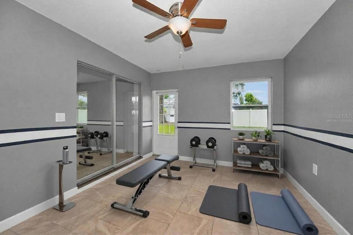 Virtually Staged Bonus Room