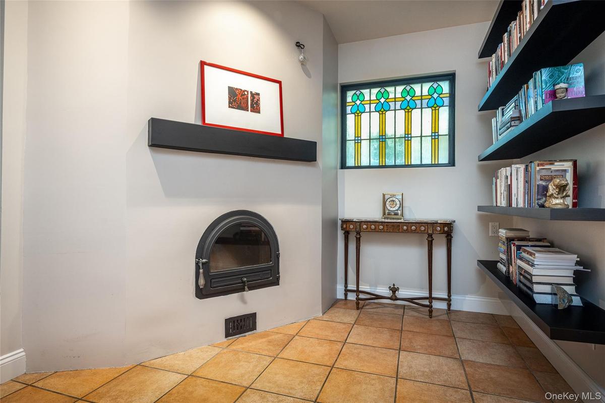 Wood Burning Fireplace