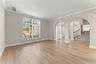 Located right off the front door is the formal living room