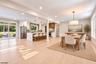 Open concept dining & kitchen
