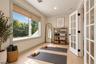 Virtually staged as yoga room