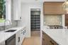 Kitchen with walk-in pantry
