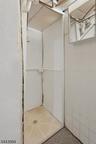 Unit 1 shower in Basement