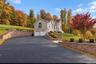 Freshly paved driveway