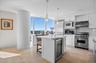Stainles and marble Kitchen