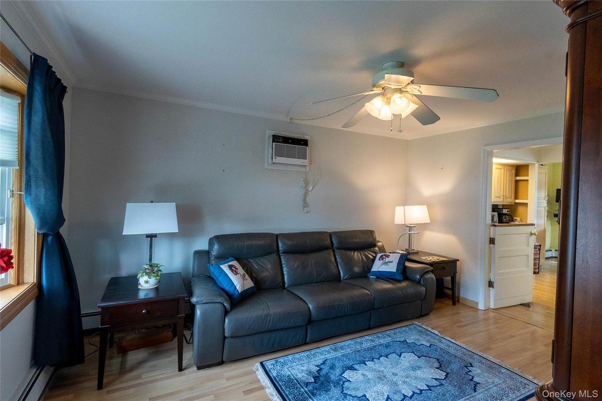Hardwood-style flooring throughout