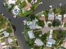 Aerial View of Property and Water Frontage