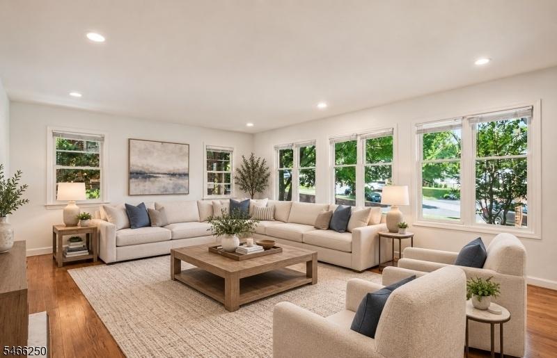 Living Room Virtually Staged