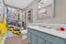 Hallway bathroom