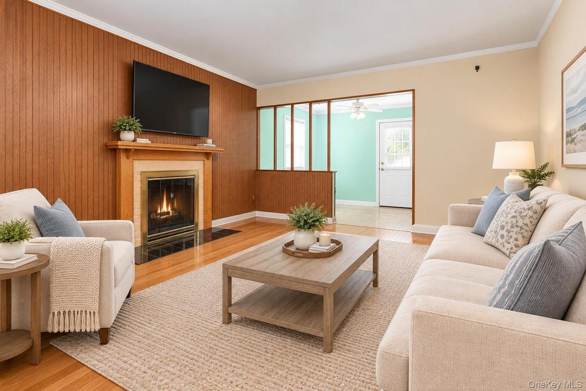 Living Room Virtually Staged