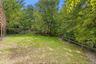 Large level backyard.