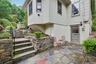 Steps up to backyard