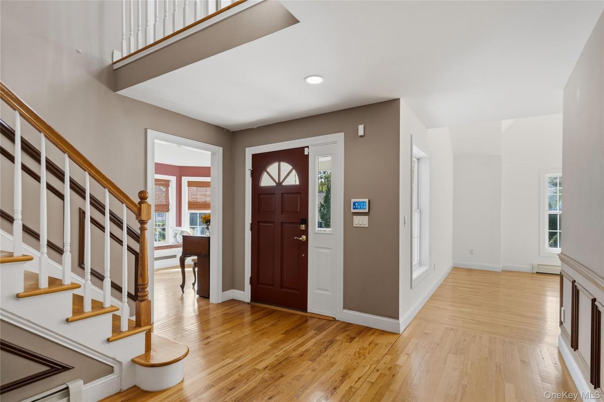 Gracious entry foyer