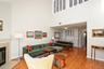 Hardwood floors in Living room