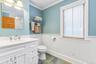 full bath on 1st with zero clearance shower